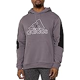 adidas Men's Future Icon Embroidered Badge of Sport Fleece Hoodie