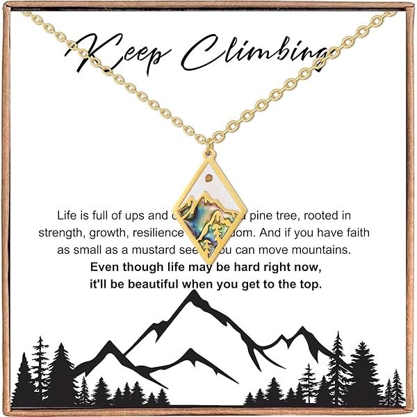 Uloveido Look Up To The Sky Mustard Seed Necklace & Keyring Set For Men (White) - View #2