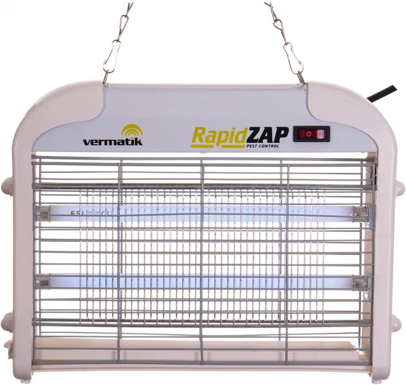 Vermatik Electric Fly Killer & Electric Fly Zapper Rapidzap Deluxe 20W Pro Room Coverage 75m2