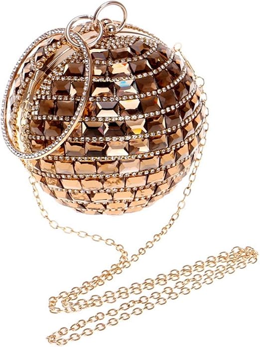spherical clutch bag