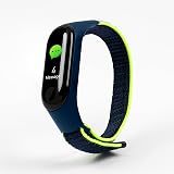 Tikkers Series 1 Activity Tracker Blue Canvas Rip Strap Colour Touch Screen view 4