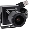 SVPRO1080P USB Zoom Camera with 2.8-12mm Manual Lens,HD Mini Camera 100fps/60fps/30fps CMOS OV2710 Portable USB Camera with Metal Casing & Bracket, Computer Streaming Webcam for PC Desktop & Laptop