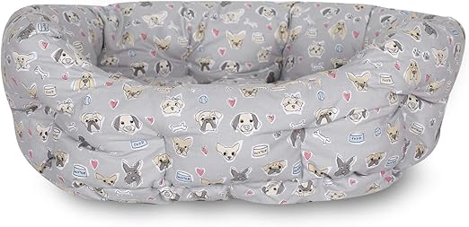 fringe orthopedic dog bed large