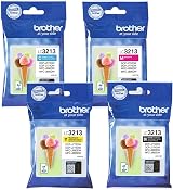 Brother LC-3213 Black Cyan Magenta Yellow Inkjet Cartridge Multi-Pack view 2