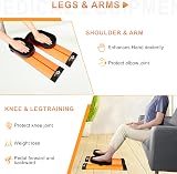 REAQER Under Desk Elliptical Pedal Exerciser for Seniors, Rehab Equipment view 4