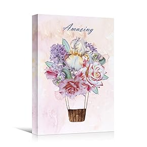 SIGNWIN Canvas Wall Art Nursery Blessed Bouquet of...