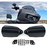 RUNNING PANTHER for Indian Motorcycle Handlebar Handguards, Hand Guards Shield Cover for Indian Challenger/Indian Pursuit/Chief/Chieftain/Springfield/Roadmaster 2018-2025 Wind Protector Accessories