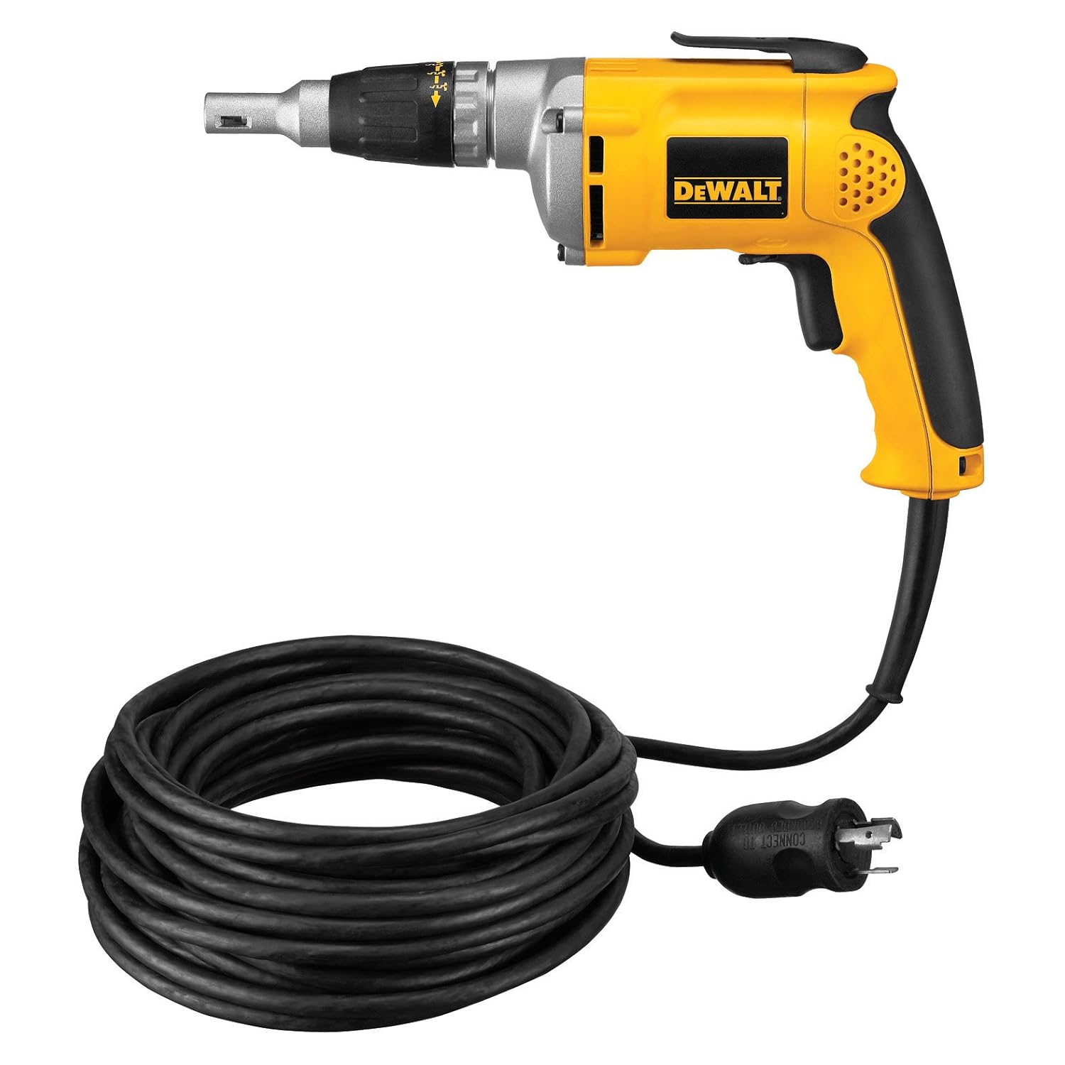 DEWALT Drywall Screw Gun, 6.3Amp, Variable Speed Reversible (DW272WT) Power Screw Guns