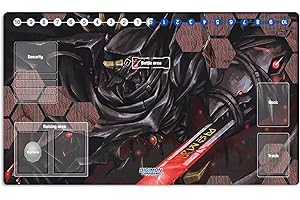 Mlikemat New DTCG Duel Playmat Digimon Diaboromon Trading Card Game TCG CCG Mat Pad + Free Bag (ZD002-162-SM)