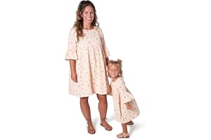 Modern Moments by Gerber Baby-Girls Mommy and Me Gauze Dress