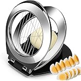 BIBURY Egg Slicer for Hard Boiled Eggs, Egg Cutter with 3 Slicing Styles | Stainless Steel Wire, Heavy Duty For Eggs, Strawberries, Mushrooms, Soft Food &amp; Fruit, Easy to Clean, Dishwasher Safe