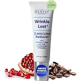 Dr. Denese Wrinkle Lost Line Reducer 1 oz &ndash; Hydrating Serum | with Silk Protein Fiber Technology for Smoother Appearance &ndash; Lightweight Daily Formula for All Skin Types &amp; Mature Skin Care