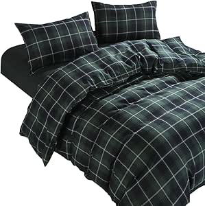 Amazon.com: Deep Sleep Home 100% Yarn-dyed Flannel Cotton Material, 4pc Bedding Set, 350 Thread  Amazon.com: Deep Sleep Home 100% Yarn-dyed Flannel Cotton Material, 4pc Bedding Set, 350 Thread