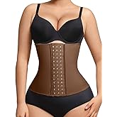 Waist Trainer for Women Latex Underbust Waist Cincher Corset, Tummy Control Corset Sport Girder Hourglass Body Shaper