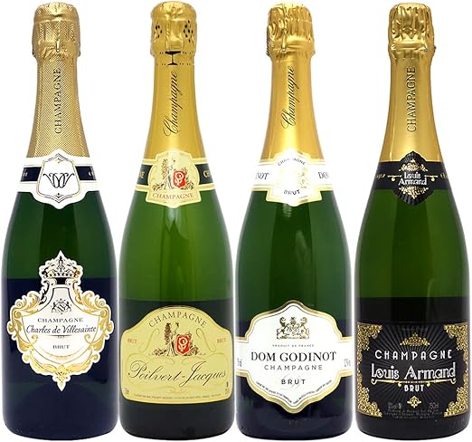 Amazon Co Jp ヴェリタス 豪華 シャンパン 4本セット W0cx44se 750mlx4 食品 飲料 お酒