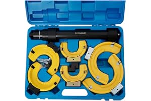 SIXIWANZI Universal Spring Compressor Tool, Heavy Duty Coil Spring Compressor Tool