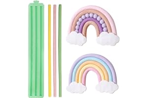 KALAIEN Hemp Rope Fondant Mold, Baroque Silicone Mold for Crafts, Leaves Clay With String Iod for Cake Border, Knitting Cake 