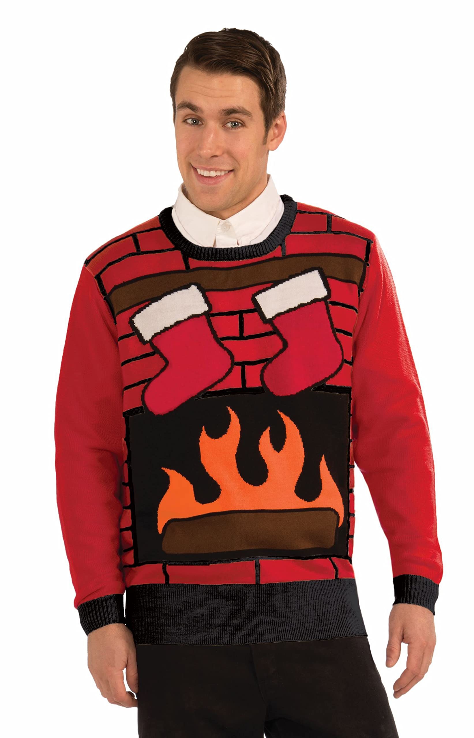 Forum Christmas Eve Ugly Christmas Sweater Adult X-Large