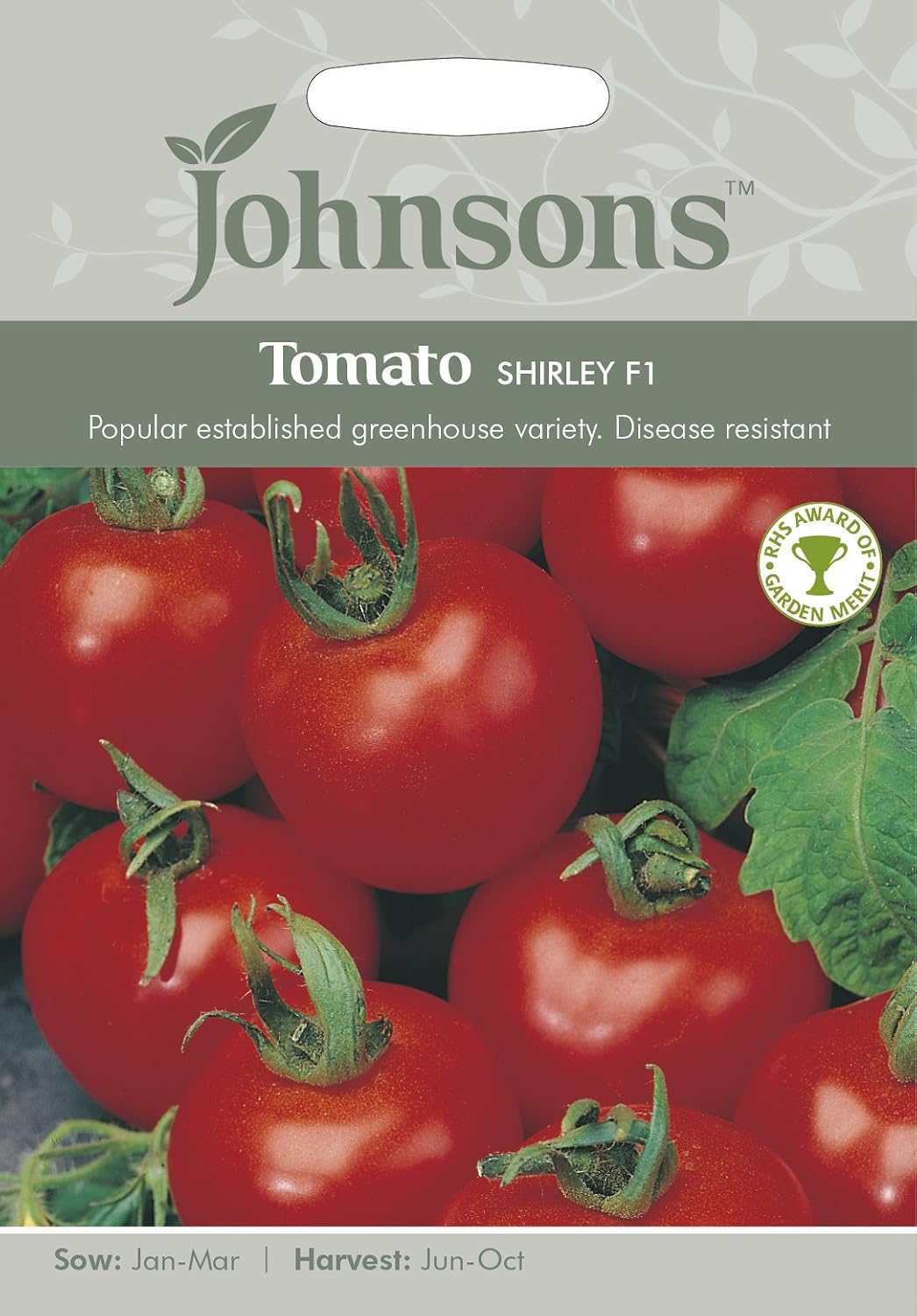 Johnsons Tomato Shirley F1, green