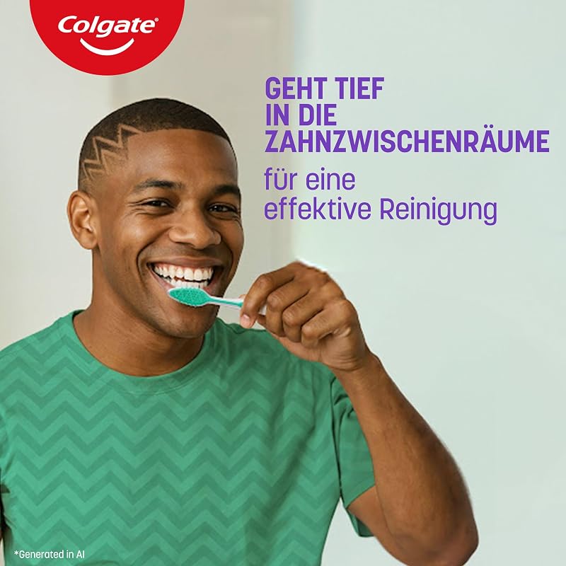 Zahnbürste ZigZag, Mittel, 6 Stück
