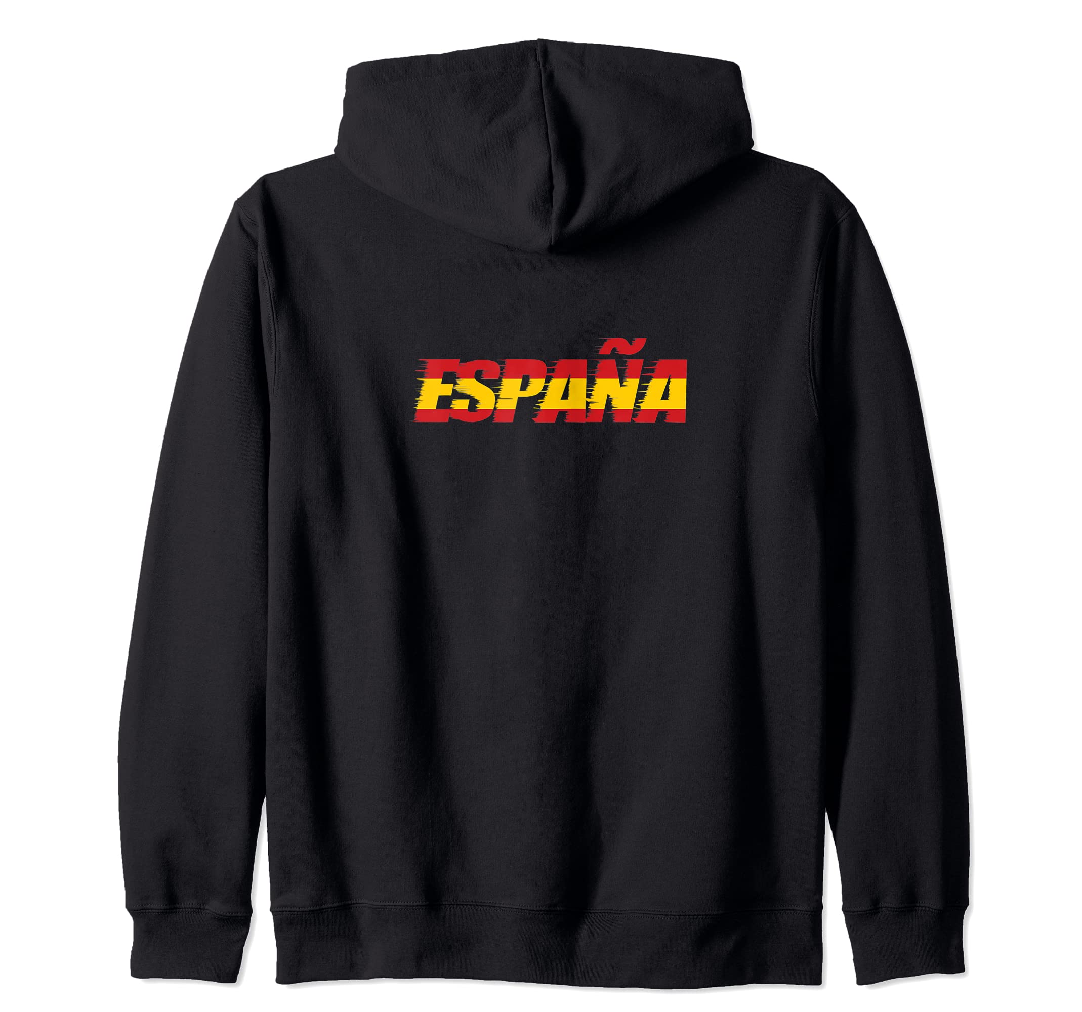 Spain Flag Zip Hoodie