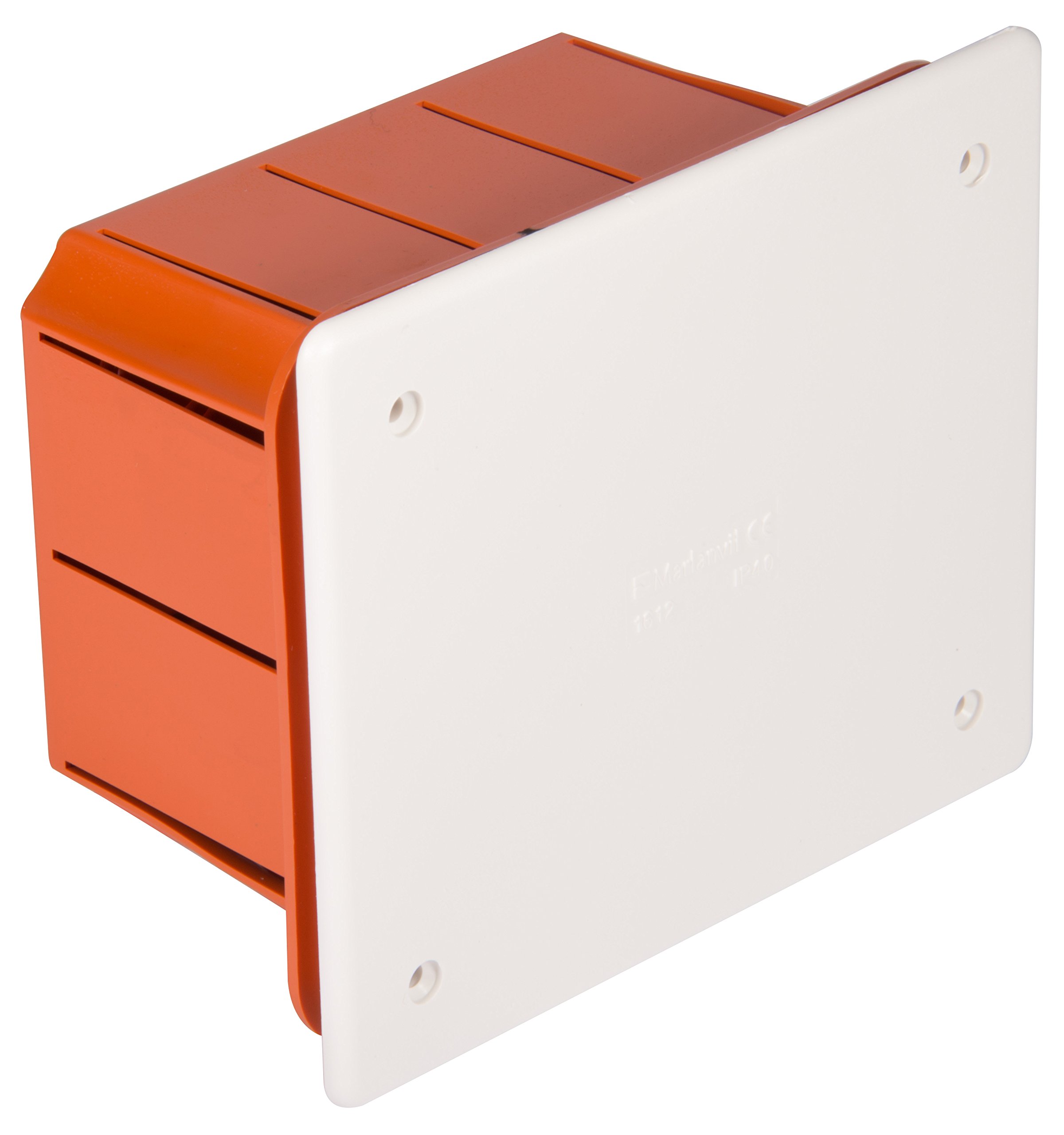 Electraline 60412 Distribution Box Smooth for Flush-Mounting in Masonry 195 x 150 mm