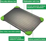 JINGQIANLIU Non-Stick Defrosting Tray, Fast Thaw Board for Meat view 5