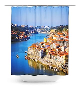 Amazon Com Timingila Blue Shower Curtains Tourist Dubrovnik City