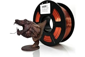 Stronghero3D PLA 3D Printer Filament 1.75 mm,Shadow Golden Fire,Core Shell co extrude,Color Change Filament, Accuracy +/- 0.05 mm net Weight 1 kg for Ender3 Cr10