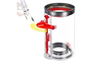 KUFLANT Upgraded Dust Bin Replacement for Dyson V11 V15 SV14 SV15 SV22 Vacuum Cleaner Canister, for Large Bin Part no. 970050-01 and Part no. 965443-01