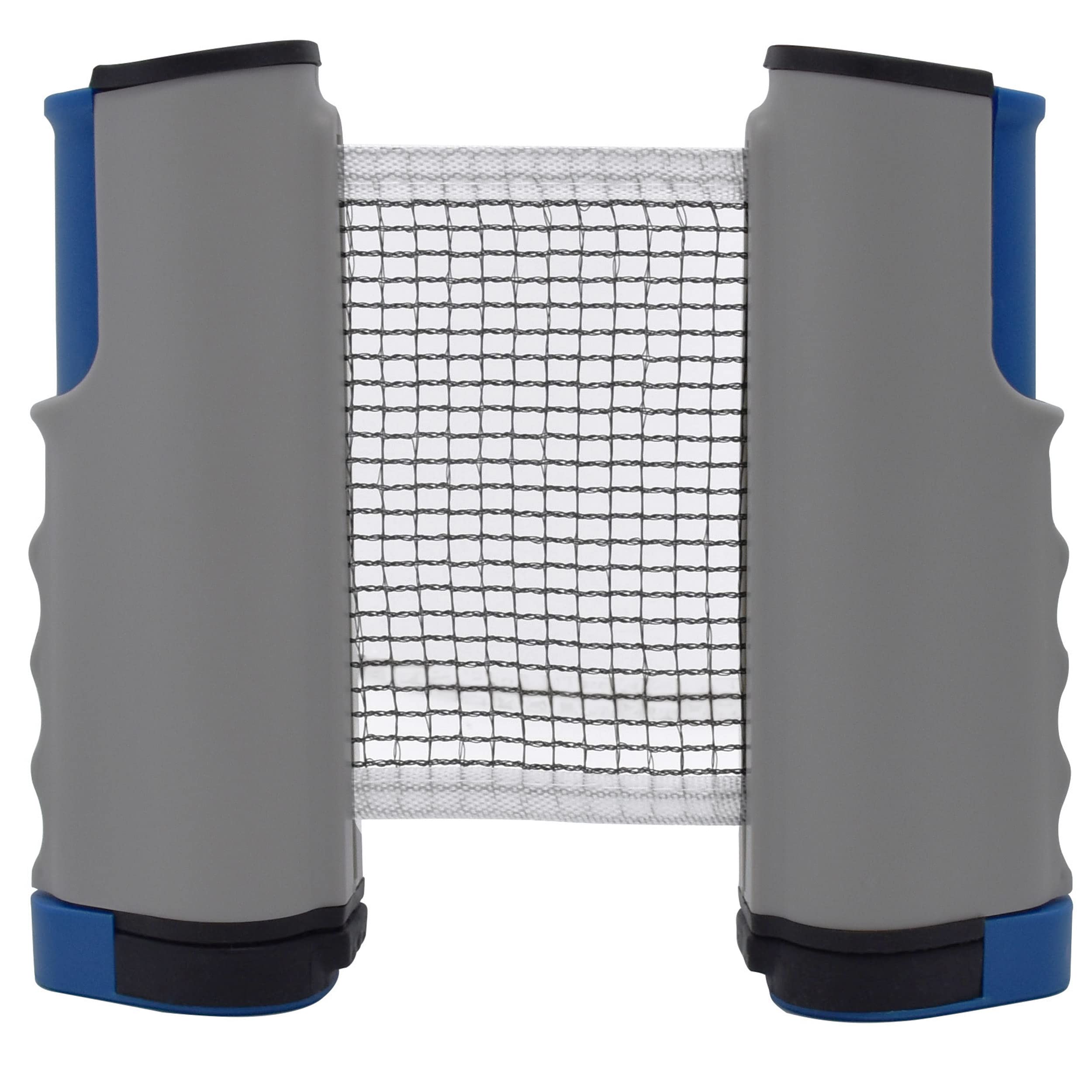 Fayvosiue Retractable Ping Pong Net, Portable Table Tennis Net Perfect Baseball Net for Any Table… (Blue Grey)