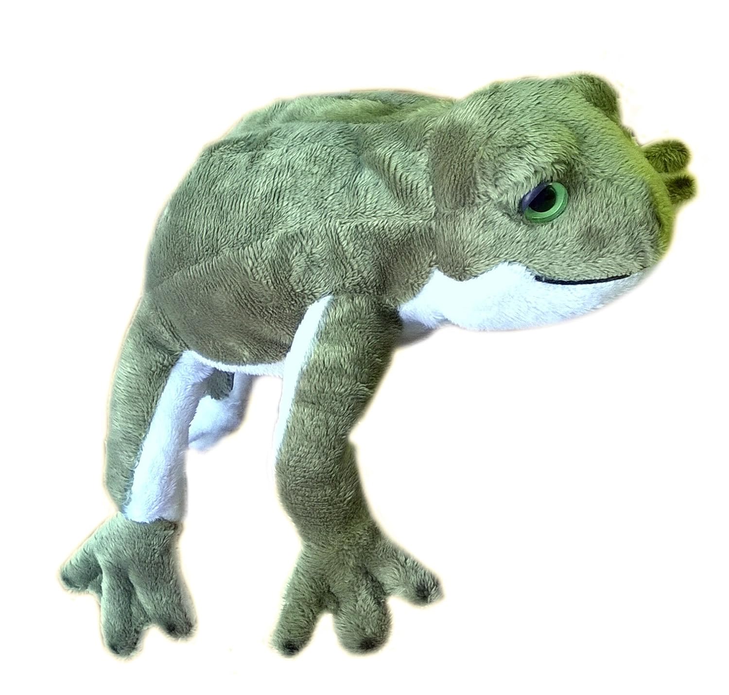 Soft Toy Green Frog Soft & Cuddly Plush FROG Early years FROG LIFE