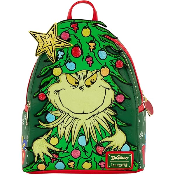 Amazon.com: Loungefly Dr. Seuss The Grinch Chimney Thief  display picture 1
