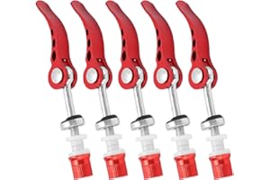 Bike Clamp, Quick Release Clamp 5pcs Aluminum Alloy Bike Seatpost Clamps Quick Release Clamp Fixed Gear Seatpost Clamp Seatpo