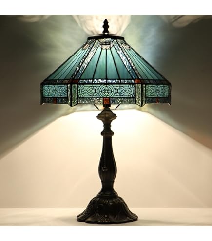 Dale Tiffany TT20183 Traditional 2 Light Tiffany Style Table Lamp