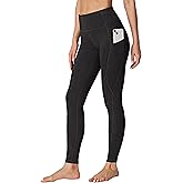 IUGA Leggings with Pockets for Women High Waisted Yoga Pants Women Tummy Control Workout Compression Running Leggings