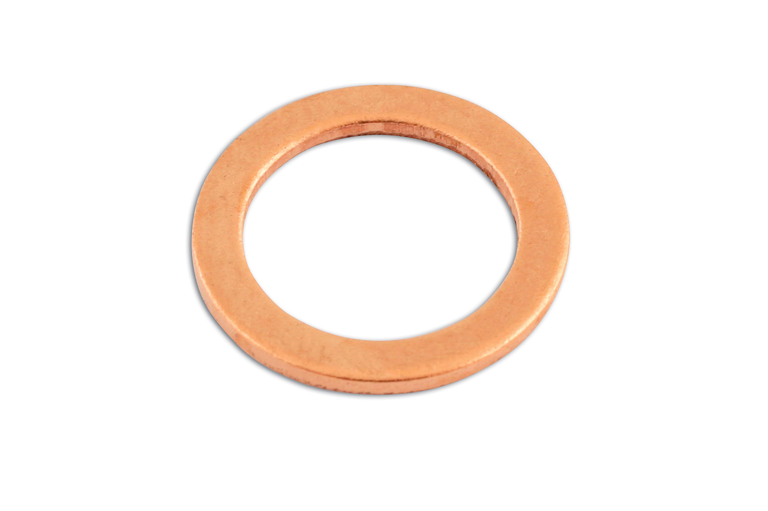 Connect 31830 Copper Sealing Washer M10 x 14 x 1.0mm 100pc