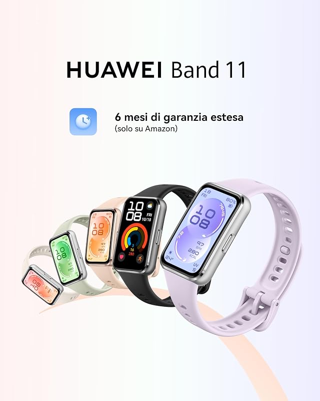 Band 11 Smartwatch, Display da 1.62" Super Luminoso, Nero