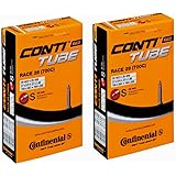 ２本セット コンチネンタル(Continental) チューブ Race28 700×20-25C（仏式42mm） 【並行輸入品】