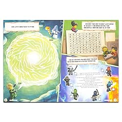Lego Books with Mini Figure for Kids - Bundle with