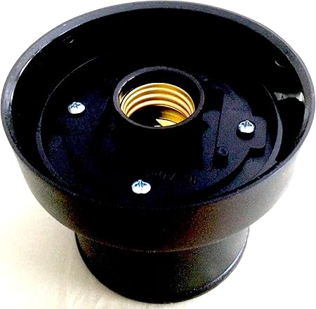 Amazon Com 4 Black Polycarbonate Post Top Fitter For Twist Lock