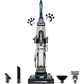 Eureka Upright Vacuum Cleaners, PowerSpeed Lightweight, NEU181A | Pet Hair, Carpet &amp; Hard Floor, 2.6L Dust Cup, Pet Turbo Brush, Crevice &amp; Upholstery Tools, Bagless, Blue