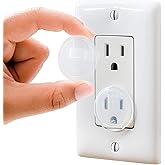 Clear Outlet Covers (50 Pack) Value Pack – Baby Safety Outlet Plug Covers – Durable & Steady – Child Proof Your Outlets Easil