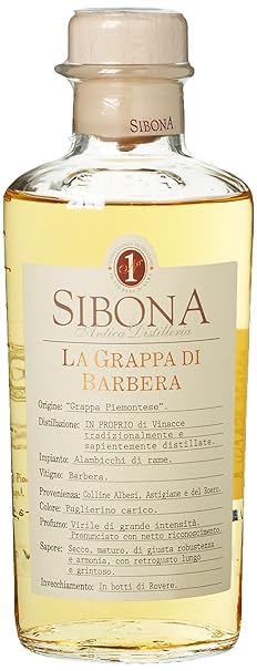 Sibona Grappa di Barbera - 0,5 Liter