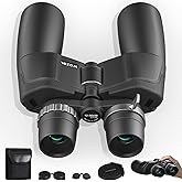 12-36X50 High Powered Zoom Binoculars for Adults - Wozel HD Professional Binoculars with Large Vision - Waterproof Binocular with Low Light for Bird Watching Travel Hunting Sports Cruise Outdoor