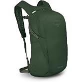 Osprey Daylite Commuter Backpack, Green OS | everyday bag, campus pack, laptop carry, laptop sleeve, work school travel, bottle pockets, everyday carry, Green color