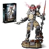 Alien Warrior Building Block Model Kit for Ages 8-16 and Adult Builders | Build an alien warrior and add sci-fi style to any desk, shelf, home or office&mdash;a creative STEM gift for fans and collectors.