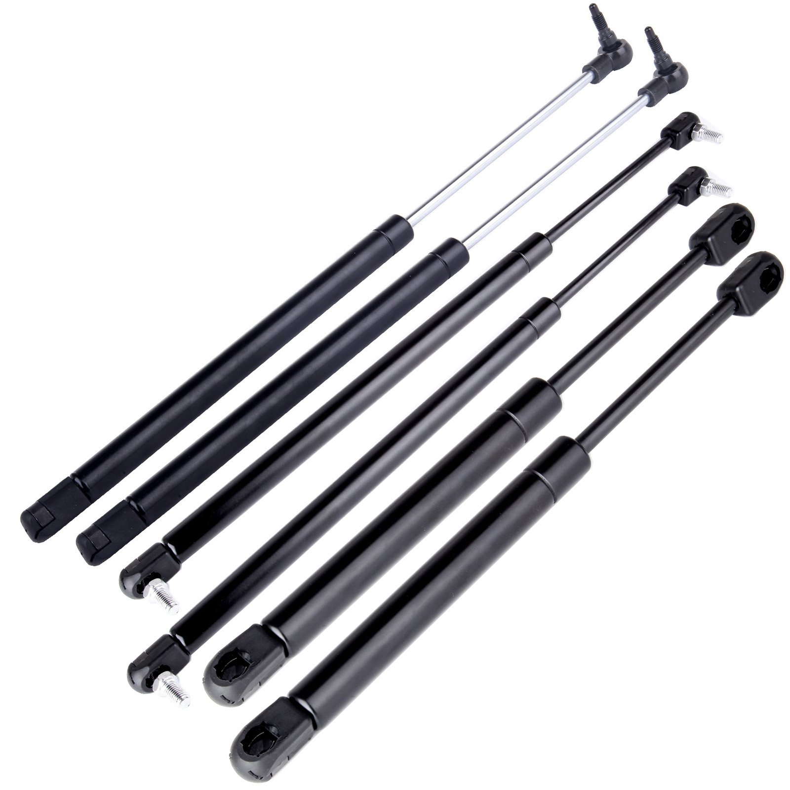 ECCPP Lift Supports 2 Hood 2 Liftgate 2 Window Struts Gas Springs Shocks for 1999 2000 2001 2002 2003 2004 Jeep Grand Cherokee Set of 6