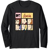 Daria Character Squares Long Sleeve T-Shirt