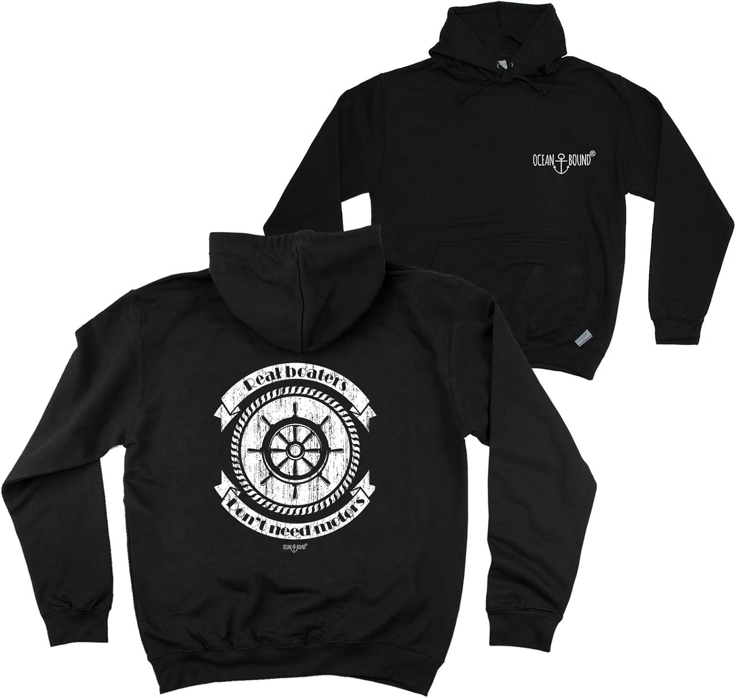 Sailing Hoodie FB Real Boaters Hoody Jumper Amazon.co.uk Clothing